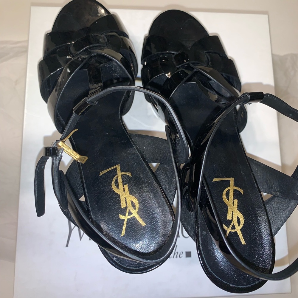Worn Yves Saint Laurent Heels With Box!